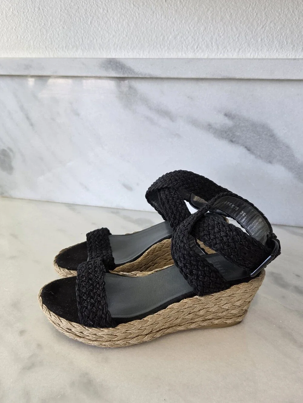 Stuart Weitzman Alex Wedge Espadrilles